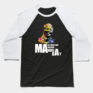 Nelson Mandela Baseball T-Shirt